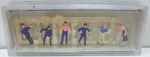 Preiser 79016 Delivery Men With Loads Figures (set Of 6). Fixed Price $14.99.