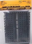 Central-valley 30'' Heavy Duty Windowed Bridge Girders (5) Ho Scale Model. Fixed Price $17.10.