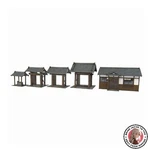 New Sankei 1/80 Diorama Series Shrines And TEMPLES-3 MK05-45 Paper Craft. Fixed Price $82.70.