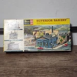 Vintage 1961 Revell Realistic Ho Scale Superior Bakery Kit T-9037. Fixed Price $29.99.