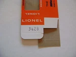 Lionel 3428 Us Mail Operating Car- Licensed Reproduction Window Box. Fixed Price $7.49.