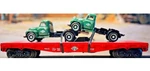Lionel Diamond Flatcar W/ Mack Trucks 6-17534! Scale Corgi. Fixed Price $49.95.
