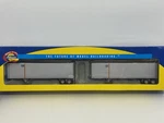 Ho Athearn 73263 Boston Maine 40 Beaded Z-van Truck Trailers (2-PACK) B&m. Fixed Price $40.00.
