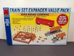 Life Like Trains Set Expander Pack Railroad Corral Ho Scale Building Kit 1743. Fixed Price $19.99.