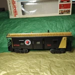 Lionel #6-9268 Northern Pacific Bay Window Caboose. Fixed Price $34.00.