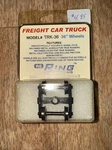 Freight Car Truck Model Trk 36 Wheels Ring New. Fixed Price $6.90.