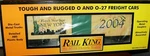 Mth Rail King Tough Rugged New Years 2004 O-O27 Box Car 30-74117. Fixed Price $24.99.