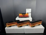 Mth Tinplate 10-1210-1 Std Gauge Milwaukee Road No. Passenger Set PS2 Bcr Ln. Fixed Price $1195.00.