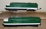 Mth Rail King Southern Alco Pa A-a Units, Power & Dummy, 30-2151-1, Nib, Proto. Fixed Price $349.00.