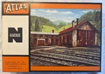 Atlas Scale Gauge Train Shaped Engine House 2881-300 Railroad Model Kit. Fixed Price $35.00.