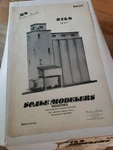 Vintage Ho Scale Korber Modelers Industries 101 Silo Kit Nib. Fixed Price $125.00.