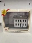 Model Power 684 Ho Scale Embassy Building W/2 Figures. Fixed Price $120.00.