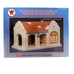 1996 Texaco Porcelain Lighted Oaklawn Filling Station By Racing Champions Nrfb. Fixed Price $24.99.