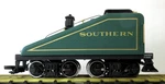 G Scale Aristo Craft 21308 Slope Back Southern Tender. Fixed Price $79.95.