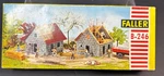 Vintage Faller B-246, House Under Construction, Un-built New Box.. Fixed Price $12.27.