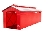 Nib Lionel 83305 Gauge Illuminated 24" Winter's Covered Bridge Tunnel New. Fixed Price $79.95.