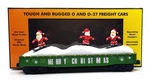 Mth 30-72195 Christmas Gondola Car With Led Lights & Sking Santas Ln. Fixed Price $89.99.