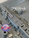 For Lionel Gauge Fastrack (200) Clips Grey Close Color Match Connector Clamp. Fixed Price $25.99.
