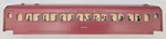 American Flyer PA10089X Red Passenger Car Shell With Silhouette #955. Fixed Price $30.00.