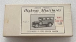 Ho Jordan Products Highway Miniatures KIT-217 1929 Model Ford Station Wagon. Fixed Price $14.00.