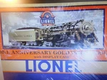 Lionel 6-28062 100TH Anniversary Gold 700E And Display Case New. Fixed Price $1900.00.