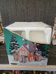 Heartland Valley Village: Glen Arbor School Deluxe Porcelain Lighted House. Fixed Price $20.00.