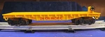 Gauge 37', Menards No. 279-0872, Union Pacific 36273 Flat Car. Fixed Price $18.00.