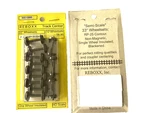 REBOXX-1 33" Ho Semi-scale Wheels Sets, .985" Axle Length, 12/ Pkg, Nmra RP-25. Fixed Price $6.95.