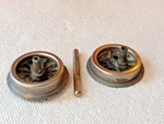 Prewar Lionel Train 249E 264E #53 & 54 Steam Engine Rear L/r Drive Wheels /axle. Fixed Price $29.95.