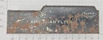 American Flyer 300T-2 Scale "reading Lines" Stamped Metal Tender Shell. Fixed Price $9.00.