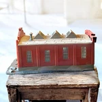 Vintage Pola Ho Scale Engine Shed - Model Train Building, Western Germany. Fixed Price $45.95.