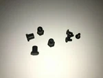 Lionel Parts, O-22-69 Set Of 4 Shoulder Nut & Screws Mount Switch Motor. Fixed Price $6.95.