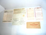 Lionel Prewar Service Tags And Instruction Papers Vintage. Fixed Price $54.95.