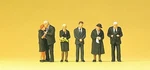 Preiser 10521 Ho Scale Funeral Attendees PKG(6). Fixed Price $27.99.