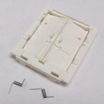 3472-60 Lionel Milk Car Door Assembly With Springs, White. Fixed Price $6.50.