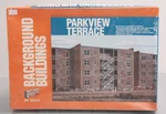 Walthers 933-3176 Ho Scale Brown W/light Gray Parkview Terrace Building Kit. Fixed Price $25.49.