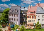 Faller 130707 Scale Set Three Townhouses. Fixed Price $108.50.