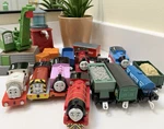 Thomas & Friends Hornby Oo Gauge 16MIXED Lot Sodor Engines Cars Crane. Fixed Price $99.99.