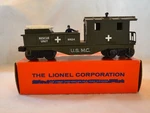 Lionel Postwar 6824 Usmc Medical Caboose & Unique Box. Fixed Price $324.95.