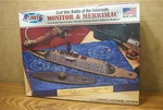 Atlantis Monitor & Merrimac Made In U.s.a. - #L77257 Plastic Model Kit. Fixed Price $25.77.