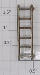 Lionel 814-4 Nickel 6-RUNG Ladder Fits: 2814, 216, 516 (50). Fixed Price $125.00.