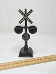As Is Marx 421 Gauge Railroad Crossing Signal. Fixed Price $7.95.