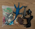 Plastic Animal Figures Large Lot Ocean Farm Zoo Wild Jungle Life Toys Good Mix. Fixed Price $19.95.