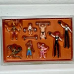 Preiser # 24656 Eight Circus Sideshow Performer Figures. Fixed Price $45.00.