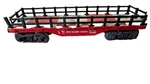 Lionel 16300 Rock Island 0/027 Flatcar W/mickey Mouse Paper -used -as. Fixed Price $13.49.