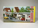 Ho Scale 1/87 Faller B-296 Esso Gas Station Structure Kit For Model Railroad Nib. Fixed Price $44.99.