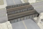 Walthers Cornerstone 933-3820 Through Plate-girder Bridge Kit. Fixed Price $29.99.