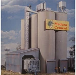 Walthers Cornerstone Ho Scale Building/structure Kit Medusa Cement Company. Fixed Price $47.99.