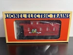 Lionel O-gauge:christmas Square Window Caboose 6-16547 Mib. Fixed Price $20.00.