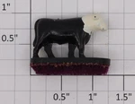 American Flyer XA771-1 S Gauge Black And White Cow Figure. Fixed Price $12.00.